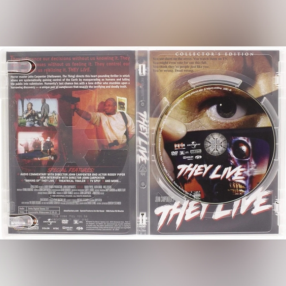Other - DVD - THEY LIVE (New)